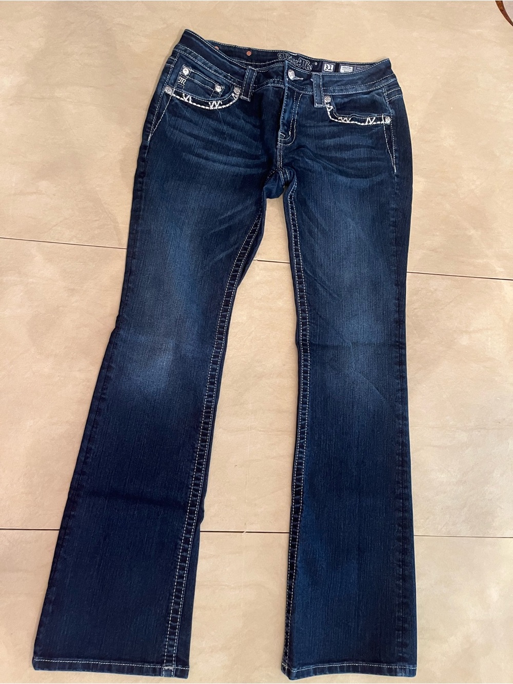 Miss Me Indigo Boot Cut Jeans